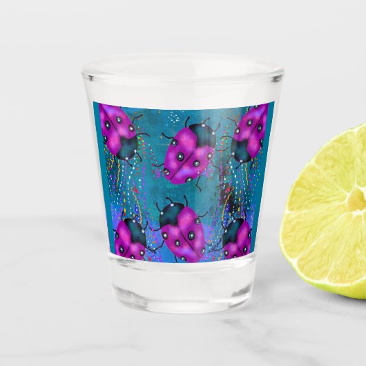 LADYBUG ART SCHNAPSGLAS (Vorderseite)