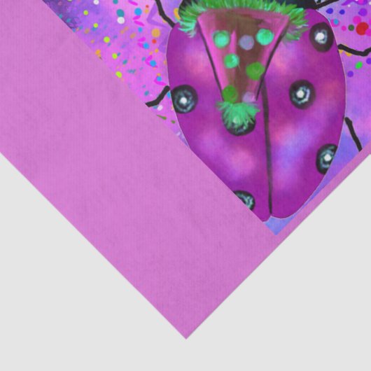 LADYBUG ART SEIDENPAPIER (Detail)