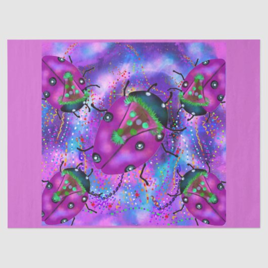 LADYBUG ART SEIDENPAPIER (Vorderseite)