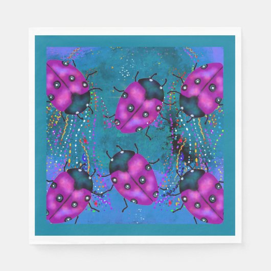 LADYBUG ART SERVIETTE (Vorderseite)