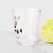 Ladybug Art Shot Brillen Geschenke & Ladybug Brill Schnapsglas (Rechts)