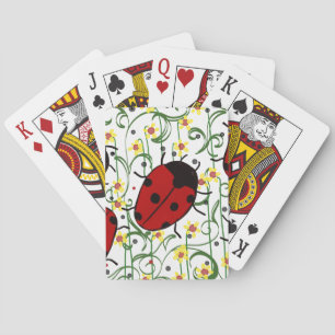 Ladybug Art Spielkarten