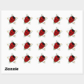 Ladybug Art Stern-Aufkleber (Blatt)
