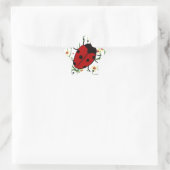 Ladybug Art Stern-Aufkleber (Tasche)