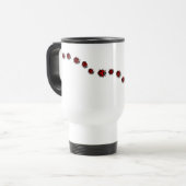 Ladybug Art Travel Mug Geschenke Ladybug Tasse (Vorderseite Links)