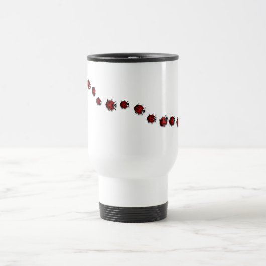Ladybug Art Travel Mug Geschenke Ladybug Tasse (Mittel)