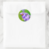 Ladybug auf Bluebells Stickers (Tasche)