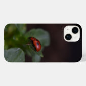 Ladybug auf Blume Case-Mate iPhone Hülle (Rückseite (Horizontal))