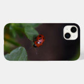 Ladybug auf Blume Case-Mate iPhone Hülle (Rückseite (Horizontal))