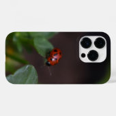 Ladybug auf Blume Case-Mate iPhone Hülle (Rückseite (Horizontal))