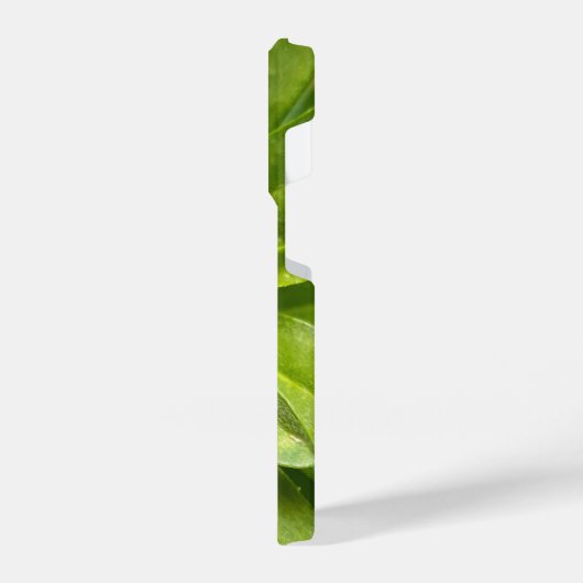 Ladybug auf Blume iPhone Hülle (Linke Seite)