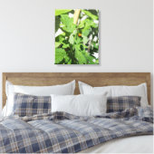 Ladybug auf Blume Leinwanddruck (Insitu (Schlafzimmer))