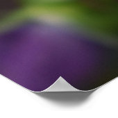 Ladybug auf Blume Poster (Ecke)