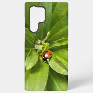 Ladybug auf Blume Samsung Galaxy Hülle