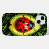 Ladybug auf dem Gras Case-Mate iPhone Hülle (Rückseite (Horizontal))