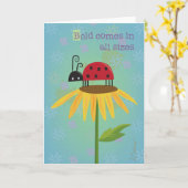 Ladybug auf der Gelben Blume Grußkarte Karte (Gelbe Blume)
