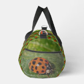 Ladybug auf der linken Seite Personalisiert Duffle Bag (Rechts)