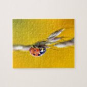 Ladybug auf der Postkarte Puzzle (Horizontal)