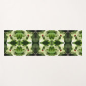 Ladybug auf der Weißen Dogwood-Blume Natur Abstrak Yogamatte (Vorderseite (Horizontal))