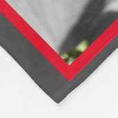 Ladybug auf Dogwood-Blume Abstrakt Personalisiert Fleecedecke (Ecke)