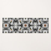 Ladybug auf Dogwood-Blume Abstrakte Natur Yogamatte (Vorderseite (Horizontal))