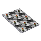 Ladybug auf Dogwood Blume Art Pattern Notizblock (Rechte Seite)