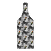 Ladybug auf Dogwood Blume Nattern Muster Schneidebrett (Vorderseite)