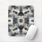 Ladybug auf Dogwood Blume Natur Personalisiert Mousepad (Mit Mouse)