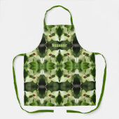 Ladybug auf Dogwood Blume Natur Personalisiert Schürze (Vorderseite)