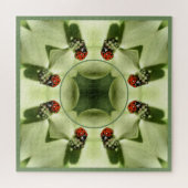 Ladybug auf Dogwood Nature Fügen Sie Ihr Foto hinz Puzzle (Horizontal)