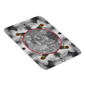 Ladybug auf Dogwood Personalisiert Foto hinzufügen Magnet (Rechte Seite)