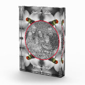 Ladybug auf Dogwood Personalisiert hinzufügen Fotoblock (Rechts)