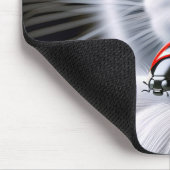 Ladybug auf Katze Mousepad (Ecke)