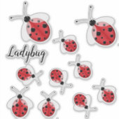 Ladybug Aufkleber (Vorderseite)