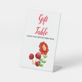 Ladybug Baby Dusche Geschenk Tafelschild, Mutter s Sockelschild