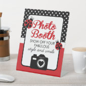 Ladybug Babydusche oder Foto Booth Party Sockelschild (In SItu)