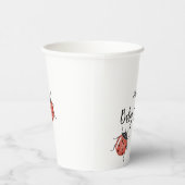 Ladybug Babydusche Pappbecher (Rechts)