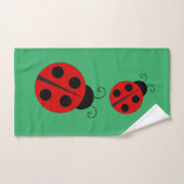 Ladybug Bath Handtuch Set (Handtuch)