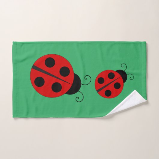 Ladybug Bath Handtuch Set (Handtuch)