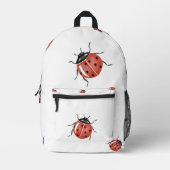 Ladybug Bedruckter Rucksack (Vorderseite)