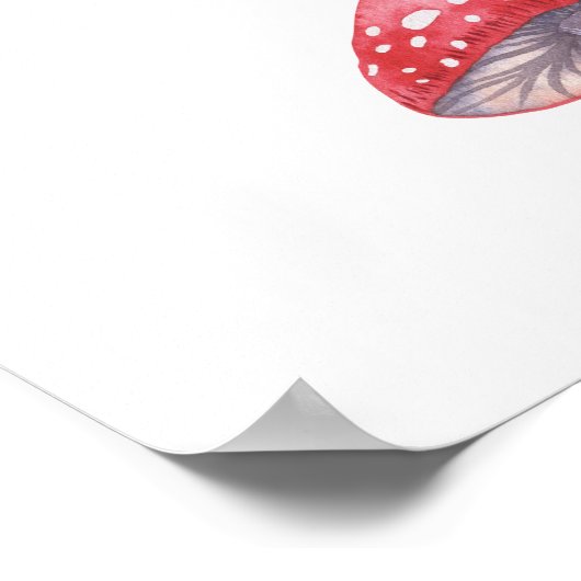 Ladybug - Begrüßungsbaby-Dusche Poster (Ecke)