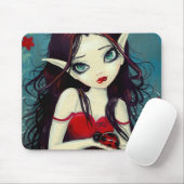 Ladybug Big-Eye Fairy Art Mousepad (Mit Mouse)