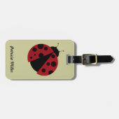 Ladybug-Bild Gepäckanhänger (Vorderseite horizontal)