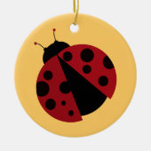 Ladybug-Bild Keramikornament (Vorne)