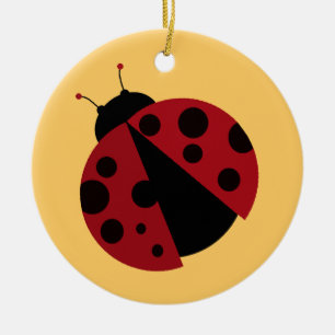 Ladybug-Bild Keramikornament