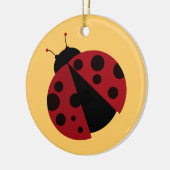 Ladybug-Bild Keramikornament (Links)