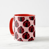 Ladybug-Bild Tasse (Vorderseite Links)