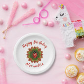 Ladybug Birthday Pappteller (Party)