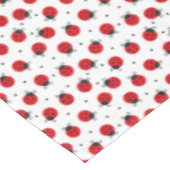 Ladybug Birthday Party Fabric Tablecloth Tischdecke (Schrägansicht)
