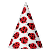 Ladybug Birthday Party Hats Partyhütchen (Links)